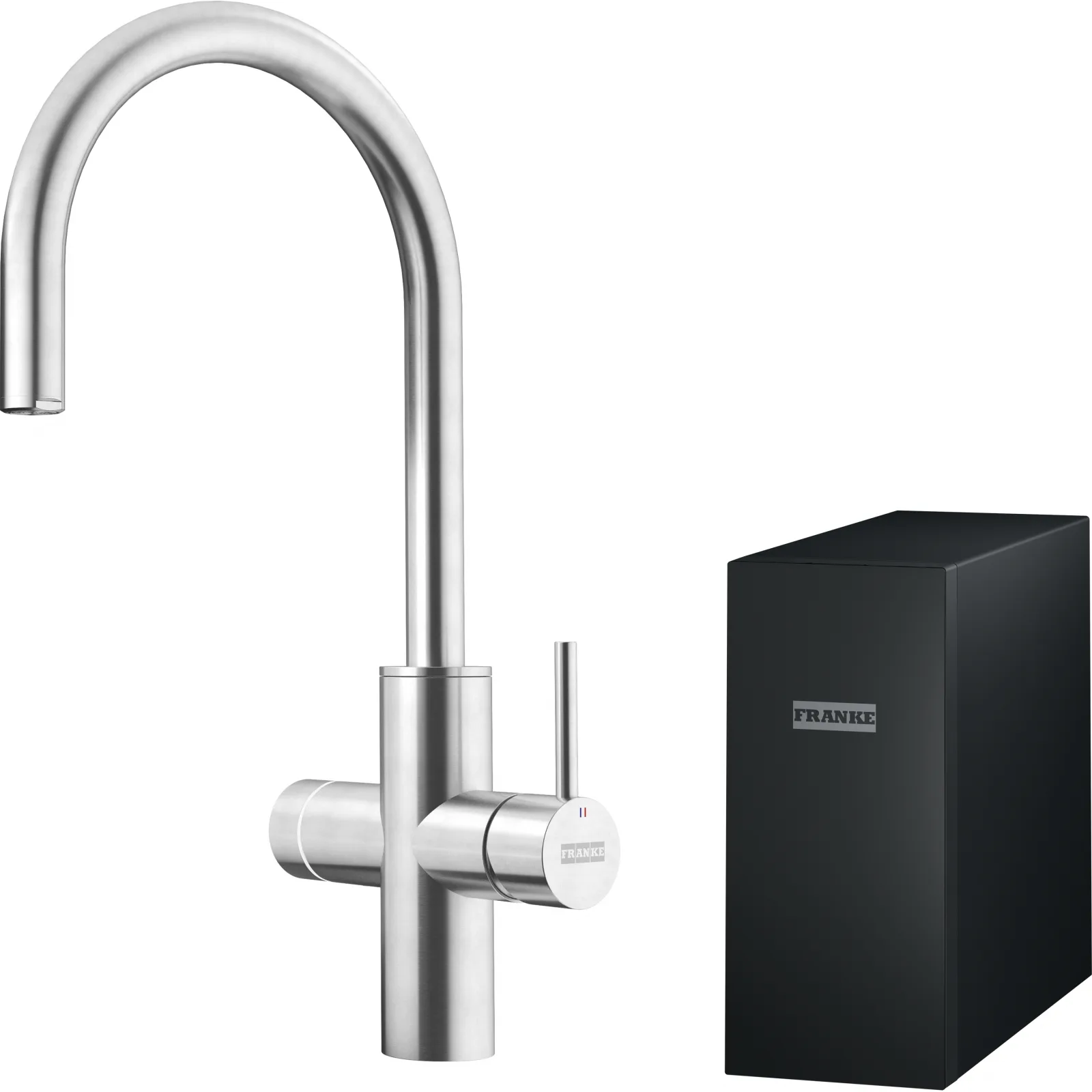 Franke Mythos Water Hub 6-in-1 tap with under-sink unit